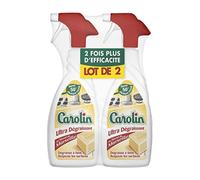 Carolin Pistolet Nettoyant Ultra Dégraissant Savon de Marseille Lot de 2 x 650 ml