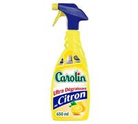 CAROLIN Spray nettoyant ultra dégraissant au citron - 650 ml
