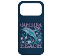 Carolina Beach NC Dauphin COLORÉ Plage Souvenir Coque pour iPhone 17 Pro Max