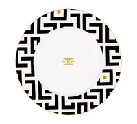 Carolina Gynning Assiette DECO Ø29 cm Blanc-noir