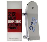Carolina Herrera 212 Heroes Eau De Toilette 90ml Argenté Homme