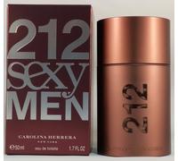 CAROLINA HERRERA 212 SEXY MEN 50ML EAU DE TOILETTE SPRAY NEUF & SCELLÉ