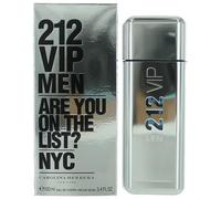 CAROLINA HERRERA 212 VIP FOR MEN 100ML EAU DE TOILETTE VAPORISATEUR NEUF & SC...