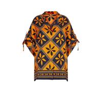 Carolina Herrera - Blouse Oversize en Twill de Soie - Femme - Blouses et Chemises - Multicolore - Taille: 36 FR