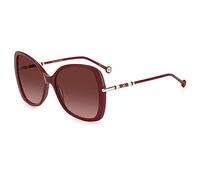 Carolina Herrera Ch 0025/s LHF/3X BURGUNDY Sunglasses Women Acetate, Standard, 58