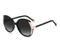 Carolina Herrera Femme Carolina Herrera CH 0051/S KDX/9O Lunettes de soleil Plastique Noir/Nu Gris Géométrique Ombré