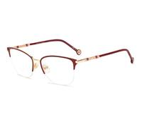 Carolina Herrera Femme CH 0033 NOA Montures optiques Métal Or/Bourgogne Carré