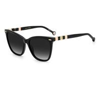 Carolina Herrera Femme CH 0044/S 3H2/9O Lunettes de soleil Plastique Noir / Rose Gris Carré Ombré