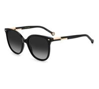 Carolina Herrera Femme HER 0136/S KDX/9O Lunettes de soleil Acétate Noir Gris Carré Ombré
