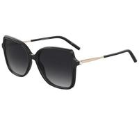 Carolina Herrera Femme HER 0179/S 2M2/9O Lunettes de soleil Acétate Noir Gris Papillon Ombré