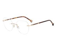 Carolina Herrera Femme HER 0235 S0D Montures optiques Métal Or rose Cat Eye
