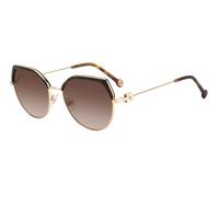 Carolina Herrera Femme HER 0238/S LVL/HA Lunettes de soleil Métal Marron Marron Cat Eye Ombré