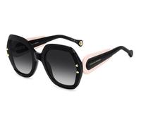 Carolina Herrera Femme HER 0314/G/S 3H2/9O Lunettes de soleil Acétate Noir Gris Carré Normale Ombré
