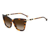 Carolina Herrera Femme HER 0351/G/S 086/HA Lunettes de soleil Acétate Havane Marron Cat Eye Normale Ombré