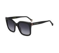 Carolina Herrera Lunettes de soleil femme HER 0249/G/S Acétate Noir/Gris 51 Carré