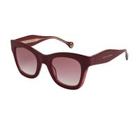 Carolina Herrera - Lunettes de Soleil Papillon intemporelles avec Monture en Acétate - Femme - Accessoires - Rouge - Taille: ONE Size