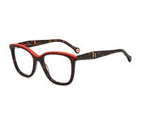 CAROLINA HERRERA lunettes, modèle HER 0146, couleur havana rouge, verre 52 mm, pont 18 mm, non polarisées