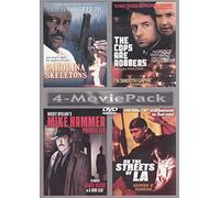 Carolina Skeletons,The Cops Are Robbers,Mike Hammer,On The Streets Of LA (4 Movie Pack)