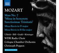 Carolina Ullrich - Mozart: Complete Masses, Vol. 3 - Mass No. 7 "Missa In Honorem Sanctissimae Trinitatis"; Missa Brevis In D Major; Missa [Compact Discs]