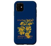 Carolinas Région Et Territoire Fleur Jasmin Jaune Coque pour iPhone 11