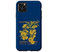 Carolinas Région Et Territoire Fleur Jasmin Jaune Coque pour iPhone 11 Pro Max
