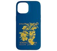 Carolinas Région Et Territoire Fleur Jasmin Jaune Coque pour iPhone 15