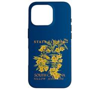 Carolinas Région Et Territoire Fleur Jasmin Jaune Coque pour iPhone 16 Pro