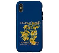Carolinas Région Et Territoire Fleur Jasmin Jaune Coque pour iPhone X/XS