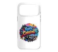 Caroline du Nord, NC Graffiti Art USA Coque pour iPhone 17 Pro Max