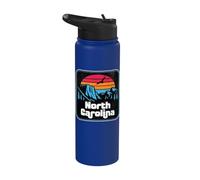 Caroline du Nord Stainless Steel Insulated Water Bottle