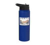 Caroline du Nord Stainless Steel Insulated Water Bottle