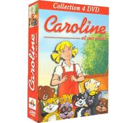 Caroline et ses amis : A la plage / Fêtent Noël / Aux sports d'hiver / aventures à la ferme - Coffret 4 DVD