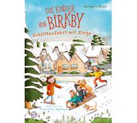 Die Kinder Von Birkby. Schlittenfahrt Mit Ziege