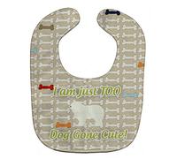 Caroline S Treasures Dog Gone Cute Bavoir bébé