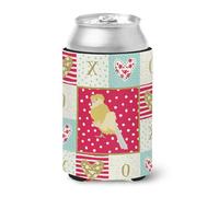 "Caroline's Treasures CK5502CC French Curly Canary Love Hugger Can ou Bottle Hugger Boissons froides Koozies Multicolore"