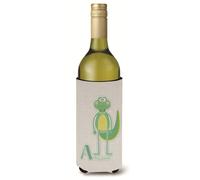 Caroline's Treasures - Isolateur pour bouteille de vin, lettre A pour alligator, multicolore, 750 ml