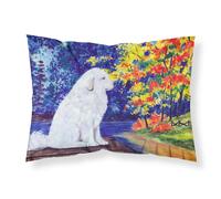 ""Caroline's Treasures SS8240PILLOWCASE Taie d'oreiller standard en tissu absorbant l'humidit Great Pyrenees Grande taille Multicolore""