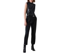 Caroll 242P-PVENETO Pantalon, Noir, 44 Femme
