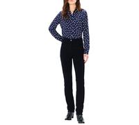 Caroll Femme 232p-pchicagov Pantalon Droit, Marine, 42 EU