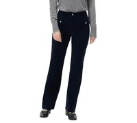 Caroll Femme 232p-pelley Pantalon Bootcut, Marine, 44 EU