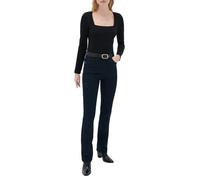 Caroll Femme 232p-prayano Pantalon Droit, Denim Fonce, 40 EU
