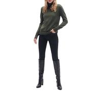 CAROLL UJ015-DYLANB Cachemire Pull-Over, Fougere, L Femme