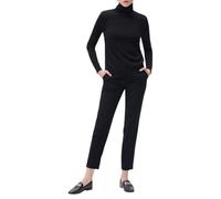 Caroll UJ015-DYLANB Cachemire Pull-Over, Noir, S Femme