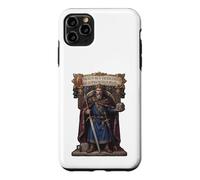 Carolus Rex Francorum Motif trône du Roi médiéval Coque pour iPhone 11 Pro Max