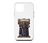 Carolus Rex Francorum Motif trône du Roi médiéval Coque pour iPhone 12 Mini