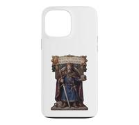 Carolus Rex Francorum Motif trône du Roi médiéval Coque pour iPhone 13 Pro Max
