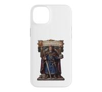 Carolus Rex Francorum Motif trône du Roi médiéval Coque pour iPhone 14 Plus