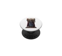 Carolus Rex Francorum Motif trône du Roi médiéval PopSockets PopGrip Adhésif