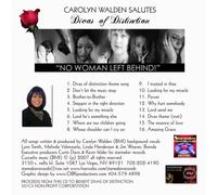 carolyn walden - carolyn walden salutes the divas of distintion