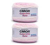 CARON Colorama Halo Cake Pelote de laine Orchidée givrée